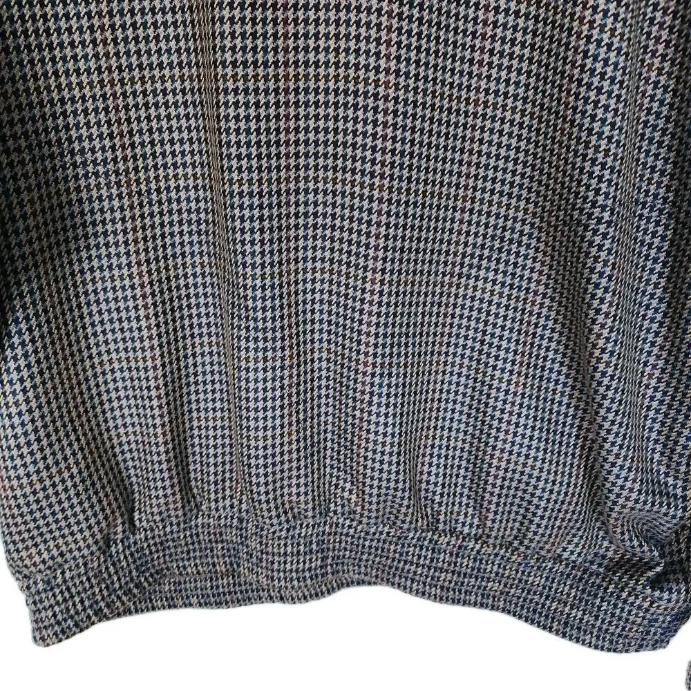 Vintage Zero Restriction Golf Pullover Jacket Large Silk Cashmere Wool USA Made